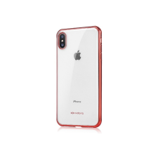 X-Doria Apple iPhone XR Védőtok - Átlátszó/Piros tok és táska