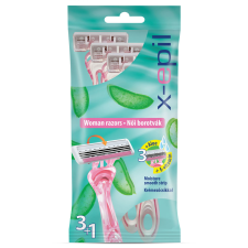  X-Epil Eldobható női borotva 3 pengés 3+1/csom eldobható borotva