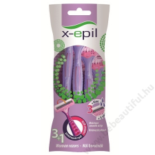 X-EPIL Eldobható női borotva 3 pengés 3+1db/csom eldobható borotva