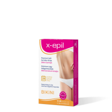 X-EPIL - használatra kész prémium gélgyantacsíkok (12db) - bikini/hónalj egyéb erotikus kiegészítők nőknek