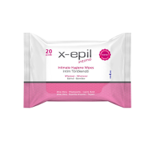  X-Epil intim törlőkendő 20 db intim higiénia