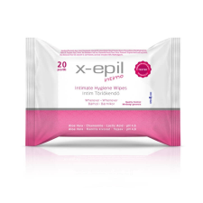 X-Epil Intimo - intim törlőkendő (20db) intim higiénia