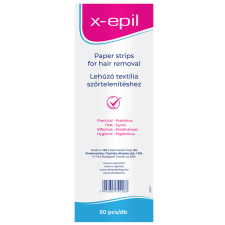 X-Epil lehúzó textilcsíkok 50 db szőrtelenítés
