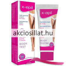 X-EPIL Prémium Lágy szőrtelenítő krém 75ml szőrtelenítés