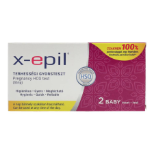X-EPIL TERHESSÉGI GYORSTESZT 2 DB intim higiénia