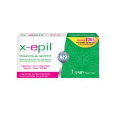  X-Epil terhességi gyorsteszt csík 1 db intim higiénia
