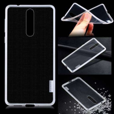 X-LEVEL szilikon védő tok / hátlap - ÁTLÁTSZÓ - NOKIA 8 (2017) - GYÁRI tok és táska