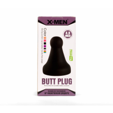 X-MEN 12.5cm Análplug, Fekete anál