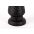 X-Men 9.8” Butt Plug - letapasztható anál dildó - 25 cm (fekete)