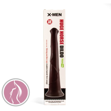 X-Men Huge Horse Dildo 19 inch Black műpénisz, dildó