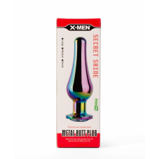  X-MEN Secret Shine Metal Blug Plug Rainbow L szexjáték