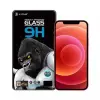  X-ONE37 Apple iPhone 12 Pro Max edzett üveg képernyővédő fólia 2.5D, 9H - X-ONE Extra Strong Matte - fekete keret