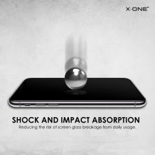 X-One Full Cover Extra erős matt - iPhone 15 Plus edzett üveg 9H mobiltelefon kellék