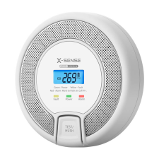 X-Sense Czujnik CO X-Sense CO-3D-W Link+ szén-monoxid riasztó biztonságtechnikai eszköz