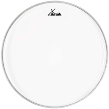 Xdrum 16" Átlátszó Bőr  Egyrétegű ütős hangszer kiegészítő