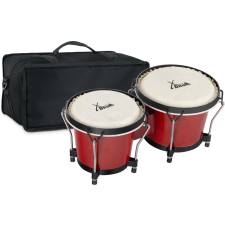 Xdrum Bongo Club Standard Wine Red Set Bongó Hordtáskával Együtt dob és ütőshangszer