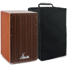 Xdrum Cajon El Bajo Bass Port Kakaóbarna/Ebony Szett Táskával Együtt