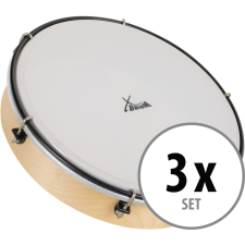 Xdrum Htm-10K 10" Kézi Dob Műanyag Fejjel 3 Darabos Szett dob és ütőshangszer