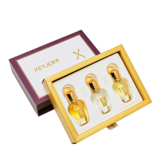 Xerjoff Discovery II, Set: Muse EDP 15ml + Apollonia Parfum 15ml + Accento Overdose EDP 15ml kozmetikai ajándékcsomag
