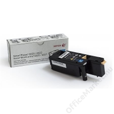 Xerox 106R02760 Lézertoner Phaser 6020, 6027 nyomtatókhoz, XEROX kék, 1k (TOXPH6020C) nyomtatópatron & toner