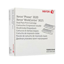 Xerox 106R03048 Lézertoner Phaser 3020NI, WC3025NI nyomtatóhoz, XEROX, fekete, 2*1,5k nyomtatópatron & toner