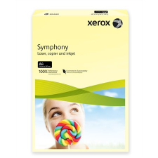 Xerox Másolópapír, színes, a4, 160 g, xerox &quot;symphony&quot;, világossárga (pasztell) 003r93231 fénymásolópapír