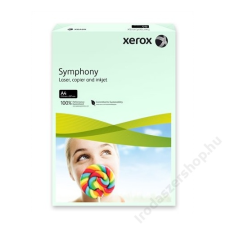 Xerox Másolópapír, színes, A4, 160 g, XEROX Symphony, világoszöld (pasztell) (LX92836) fénymásolópapír