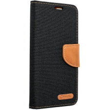  Xiaomi 12 Lite, Oldalra nyíló tok, stand, Canvas Book, fekete tok és táska