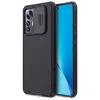  Xiaomi 12 Lite Telefontok - Nillkin csúsztatható kameravédős fekete hátlap tok