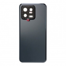 Xiaomi 13, Akkufedél, (kameraplexi,ragasztó), fekete mobiltelefon, tablet alkatrész