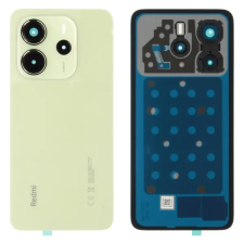 Xiaomi 56000600O7E00 Gyári Xiaomi Redmi Note 14 Zöld akkufedél üveg hátlap, kamera lencse mobiltelefon, tablet alkatrész