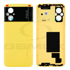 Xiaomi Akkumulátorfedél ház Xiaomi Poco M5 sárga 1610111000524A eredeti szervizcsomag mobiltelefon, tablet alkatrész