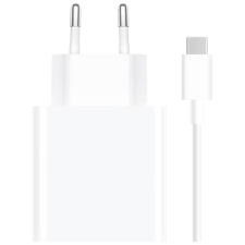 Xiaomi Hálózati USB-C töltő 5V / 3A / 67W - Fehér mobiltelefon kellék