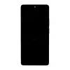 Xiaomi LCD Kijelző + Érintőegység + Előlap Xiaomi Redmi Note 13 Pro 4G Fekete (Szervizcsomag)