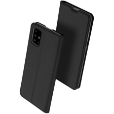  Xiaomi Mi 11, Oldalra nyíló tok, stand, Dux Ducis, fekete tok és táska