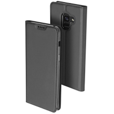 Xiaomi Mi 11 Pro, Oldalra nyíló tok, stand, Dux Ducis, sötétszürke tok és táska