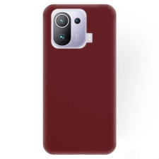  Xiaomi Mi 11 Pro Telefontok - burgundi szilikon tok tok és táska