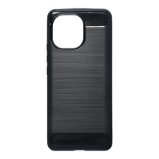 Xiaomi Mi 11 Ultra 5G szilikon tok, fekete, Carbon fiber tok és táska