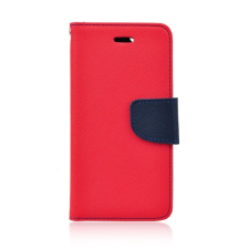 Xiaomi Mi 8 Fancy tépőzáras könyv tok, piros-kék tok és táska
