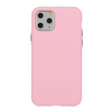 Xiaomi Mi 9T/9T Pro, Szilikon tok, Solid, világos rózsaszín tok és táska