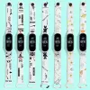 Xiaomi Mi Band 3 / Mi Band 4 és Xiaomi Mi Band 5 “hypebeast” mintás pótszíj fehér