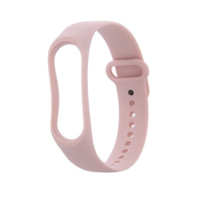 Xiaomi Mi Band 3 / Mi Band 4, szilikon pótszíj, rózsaszín okosóra kellék