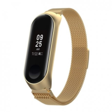 Xiaomi Mi Band 3 Milanese (Small) szíj, Gold mobiltelefon kellék