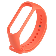 Xiaomi Mi Band 3 / Xiaomi Mi Band 4 Okosóra szilikon szíj narancssárga okosóra kellék