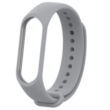 Xiaomi Mi Band 3 / Xiaomi Mi Band 4 Szilikon pánt szürke okosóra kellék
