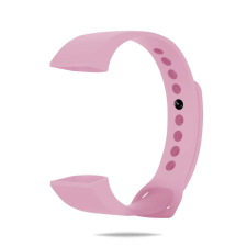 Xiaomi Mi Band 4C okoskarkötő pótszíj 15 színben - Rózsaszín okosóra kellék