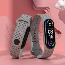 Xiaomi Mi Band 5/6/7 okoskarkötő braid szilikon pótszíj okosóra kellék