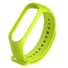 Xiaomi Mi Band 5/ Xiaomi Mi Band 6 szilikon pánt lime okosóra kellék
