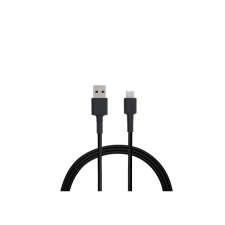 Xiaomi mi braided 1m usb a - usb type-c fekete kábel sjv4109gl kábel és adapter
