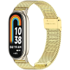  Xiaomi Mi Smart Band 8 / 9, fém pótszíj, milánói stílus, TP MilaneseBand, arany